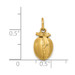 14K Yellow Gold Peach Charm - (A82-564)