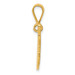 14K Yellow Gold Russian Blue Cat Pendant - (A84-821) 14K Yellow Gold Russian Blue Cat Pendant - (A84-821)