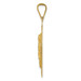 14K Yellow Gold Polished & Diamond-cut Lady of Guadalupe Oval Pendant - (A85-629) 14K Yellow Gold Polished & Diamond-cut Lady of Guadalupe Oval Pendant - (A85-629)