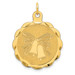 14K Yellow Gold Wedding Bells Charm Pendant - (A98-589) 14K Yellow Gold Wedding Bells Charm Pendant - (A98-589)