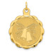 14K Yellow Gold Wedding Bells Charm Pendant - (A98-589) 14K Yellow Gold Wedding Bells Charm Pendant - (A98-589)