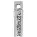 14K White Gold 13.5x9mm Scroll Cross Slide Pendant - (B15-103) 14K White Gold 13.5x9mm Scroll Cross Slide Pendant - (B15-103)