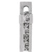 14K White Gold 13.5x9mm Scroll Cross Slide Pendant - (B15-103) 14K White Gold 13.5x9mm Scroll Cross Slide Pendant - (B15-103)