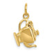 14K Yellow Gold 3-D Tea Pot Charm - (A82-450)