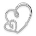 14K White Gold Diamond Accent Pendant - (A97-201) 14K White Gold Diamond Accent Pendant - (A97-201)