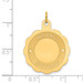 14K Yellow Gold Happy Birthday Disc Pendant - (A98-784) 14K Yellow Gold Happy Birthday Disc Pendant - (A98-784)