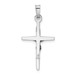 14K White Gold INRI Crucifix Charm - (B11-275) 14K White Gold INRI Crucifix Charm - (B11-275)