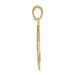 14K Yellow Gold Large Police Badge Pendant - (A83-182) 14K Yellow Gold Large Police Badge Pendant - (A83-182)