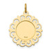 14K Yellow Gold Saint Anthony Medal Charm - (B11-309) 14K Yellow Gold Saint Anthony Medal Charm - (B11-309)