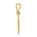 14K Yellow Gold 25th Anniversary Charm - (A82-930) 14K Yellow Gold 25th Anniversary Charm - (A82-930)