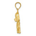 14K Yellow Gold Dog Charm - (A83-220) 14K Yellow Gold Dog Charm - (A83-220)