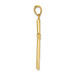 14K Yellow Gold Polished Cross Pendant 35mm length - (A86-893) 14K Yellow Gold Polished Cross Pendant 35mm length - (A86-893)