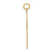 14K Yellow Gold Laser Designed Cross Pendant 39mm length - (B11-717) 14K Yellow Gold Laser Designed Cross Pendant 39mm length - (B11-717)