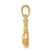 14K Yellow Gold 3-D Blow Dryer Pendant - (A83-126)