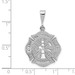 14K White Gold Fire Rescue Pendant - (A84-454) 14K White Gold Fire Rescue Pendant - (A84-454)