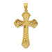 14k Two Tone Gold Diamond-cut Passion Crucifix Pendant - (A86-140) 14k Two Tone Gold Diamond-cut Passion Crucifix Pendant - (A86-140)