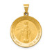 14K Yellow Gold Miraculous Medal Pendant 22mm width - (A97-952)