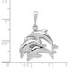 14K White Gold Dolphin Charm Pendant - (A98-497) 14K White Gold Dolphin Charm Pendant - (A98-497)