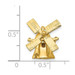 14K Yellow Gold Wind Mill Charm - (A82-449) 14K Yellow Gold Wind Mill Charm - (A82-449)