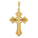14K Yellow Gold Diamond-cut Celtic Cross Pendant - (A83-321) 14K Yellow Gold Diamond-cut Celtic Cross Pendant - (A83-321)