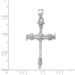 14K White Gold Nail Cross Pendant - (A84-252) 14K White Gold Nail Cross Pendant - (A84-252)