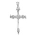 14K White Gold Nail Cross Pendant - (A84-252) 14K White Gold Nail Cross Pendant - (A84-252)