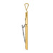 14k Two Tone Gold Polished Jesus Crucifix Pendant - (A85-999) 14k Two Tone Gold Polished Jesus Crucifix Pendant - (A85-999)