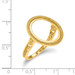 14K Yellow Gold 1/10th American Eagle Coin Polished Coin Ring - Size: 7 - (B31-696) 14K Yellow Gold 1/10th American Eagle Coin Polished Coin Ring - Size: 7 - (B31-696)