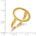 14K Yellow Gold 1/10th American Eagle Coin Polished Coin Ring - Size: 7 - (B31-696) 14K Yellow Gold 1/10th American Eagle Coin Polished Coin Ring - Size: 7 - (B31-696)