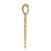 14K Yellow Gold Reversible Mizpah 2 Piece Break Apart Charm - (A83-331)