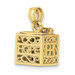 14K Yellow Gold Faith & Hope Prayer Box Charm - (A84-516) 14K Yellow Gold Faith & Hope Prayer Box Charm - (A84-516)