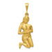 14K Yellow Gold Virgo Zodiac Charm - (A86-792) 14K Yellow Gold Virgo Zodiac Charm - (A86-792)