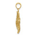14K Yellow Gold Starfish With Beaded Texture Charm Pendant - (A92-821) 14K Yellow Gold Starfish With Beaded Texture Charm Pendant - (A92-821)