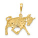14K Yellow Gold Taurus Zodiac Charm - (A83-823) 14K Yellow Gold Taurus Zodiac Charm - (A83-823)