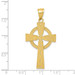 14K Yellow Gold Celtic Cross Pendant 45mm length - (A83-936) 14K Yellow Gold Celtic Cross Pendant 45mm length - (A83-936)