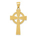 14K Yellow Gold Celtic Cross Pendant 45mm length - (A83-936) 14K Yellow Gold Celtic Cross Pendant 45mm length - (A83-936)
