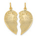 14K Yellow Gold Best Friend Break-apart Charm - (A86-919) 14K Yellow Gold Best Friend Break-apart Charm - (A86-919)