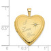14K Yellow Gold 20mm I Love You with Diamond Heart Locket 24x20mm - (A99-417) 14K Yellow Gold 20mm I Love You with Diamond Heart Locket 24x20mm - (A99-417)