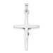14K White Gold INRI Crucifix Charm - (B11-397) 14K White Gold INRI Crucifix Charm - (B11-397)