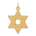 14K Yellow Gold Laser Designed Star of David Pendant - (B11-489) 14K Yellow Gold Laser Designed Star of David Pendant - (B11-489)