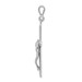 14K White Gold Crucifix Pendant 49mm length - (A85-110) 14K White Gold Crucifix Pendant 49mm length - (A85-110)
