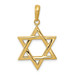 14K Yellow Gold Star of David Pendant 33mm length - (A85-209) 14K Yellow Gold Star of David Pendant 33mm length - (A85-209)