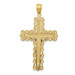 14k Two Tone Gold Crucifix Pendant - (A86-241) 14k Two Tone Gold Crucifix Pendant - (A86-241)