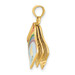 14K Yellow Gold 3-D JOHN 3:16 Book With Moveable Pages & Rainbow Charm Pendant - (A91-710) 14K Yellow Gold 3-D JOHN 3:16 Book With Moveable Pages & Rainbow Charm Pendant - (A91-710)