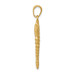 14K Yellow Gold 3-D Seahorse Pendant - (A83-218)