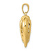 14K Yellow Gold 3-D Diamond-cut Open Filigree Heart Pendant - (A84-589) 14K Yellow Gold 3-D Diamond-cut Open Filigree Heart Pendant - (A84-589)
