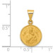 18K Yellow Gold Our Lady of Perpetual Help Medal Pendant - (A86-722)
