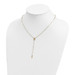 14K Yellow Gold Polished & Diamond-cut with 3in ext. Rosary Necklace - length: 20 inches - (B22-645) 14K Yellow Gold Polished & Diamond-cut with 3in ext. Rosary Necklace - length: 20 inches - (B22-645)