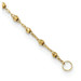 14K Yellow Gold Polished & Diamond-cut with 3in ext. Rosary Necklace - length: 20 inches - (B22-645) 14K Yellow Gold Polished & Diamond-cut with 3in ext. Rosary Necklace - length: 20 inches - (B22-645)