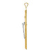 14k Two Tone Gold Polished Jesus 3 inch Crucifix Pendant - (A85-864) 14k Two Tone Gold Polished Jesus 3 inch Crucifix Pendant - (A85-864)